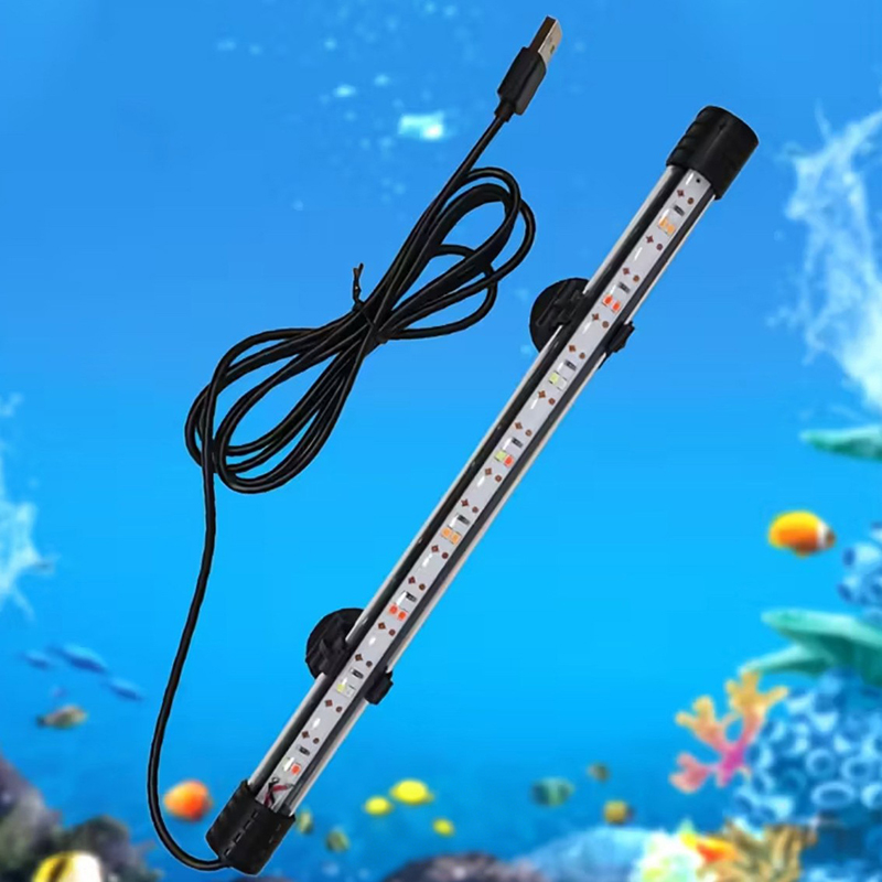 Aquarium Plant Display - 17-47CM USB Plug Aquarium Light LED