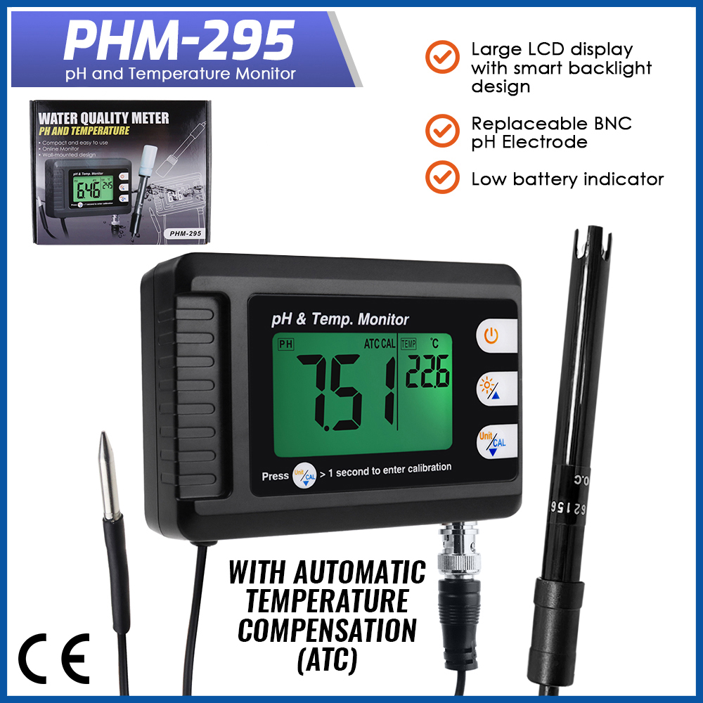 Planted Aquarium Test Kit - Professional Accurate PH Meter Aquarium Multi-parameter