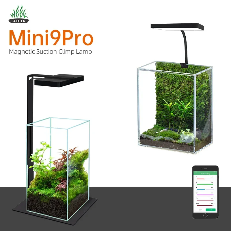 Aquarium Plant Display - WEEK AQUA Mag Pro USB Nano