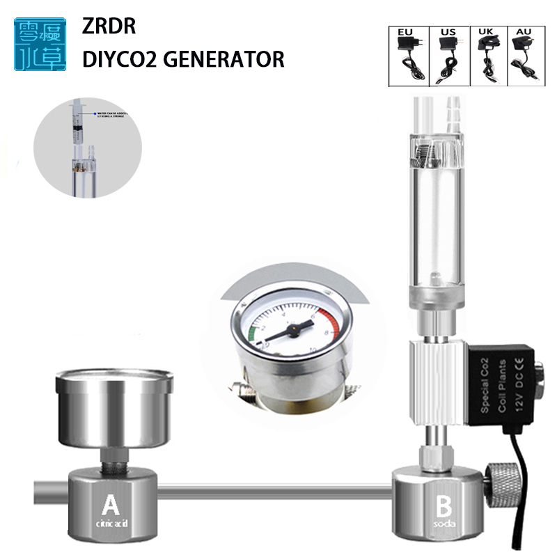 Planted Aquarium Kit - Bể Cá Tự Làm CO2 Lò