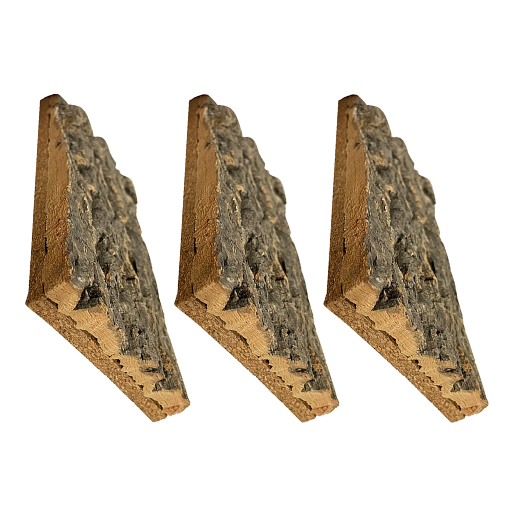 Aquarium Plants Book - 3pcs Cork Bark For Reptiles Terrarium