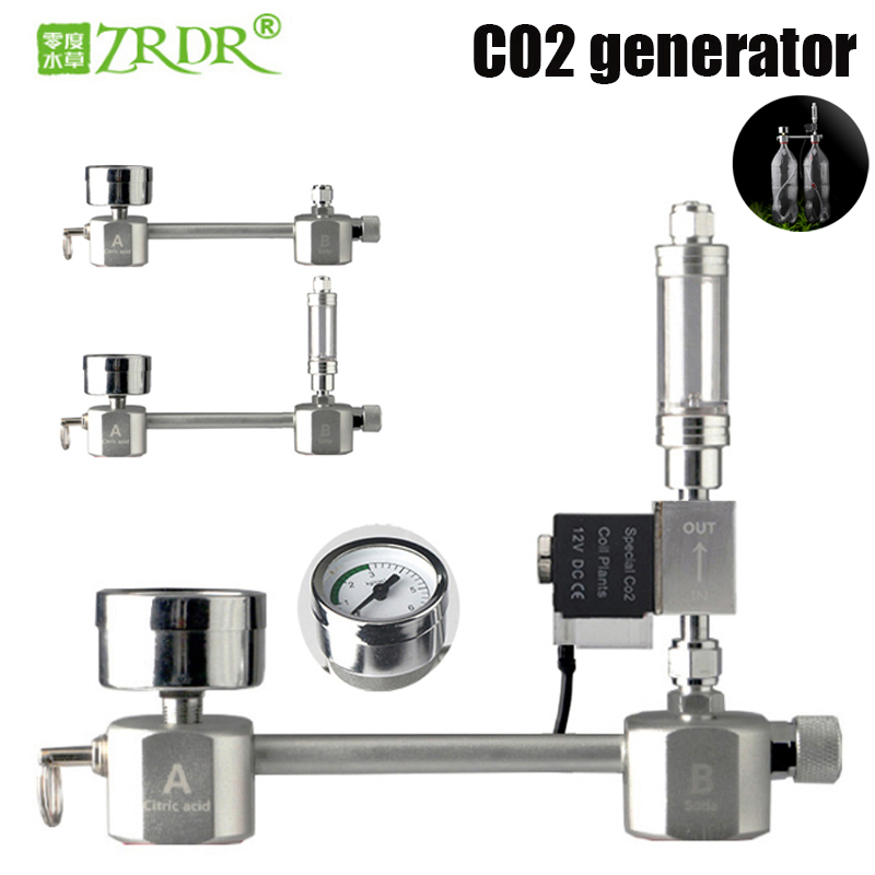 Planted Aquarium Tank Kit - Aquarium CO2 Regulator System Kit co2