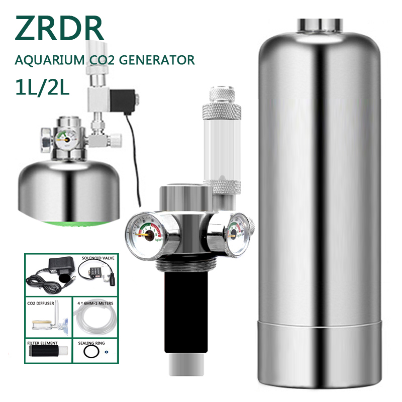 ZRDR Aquarium CO2 Generator Du - đánh giá và giá Planted Aquarium Co2