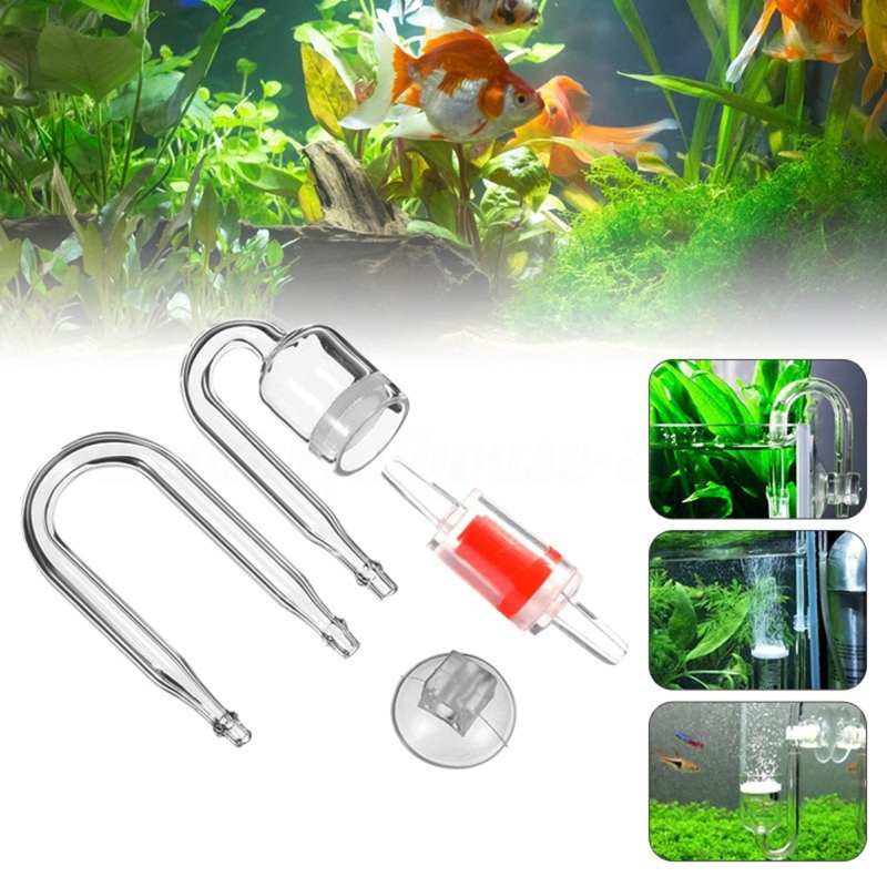 4pcs Set DIY CO2 Diffuser For  - đánh giá và giá Aquarium Planted Tank Substrate