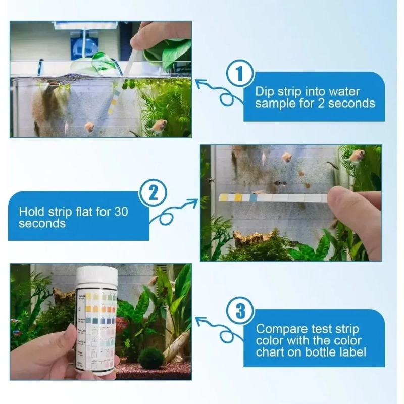 Hot Sale Aquarium Test Strip P - đánh giá và giá Planted Aquarium Test Kit