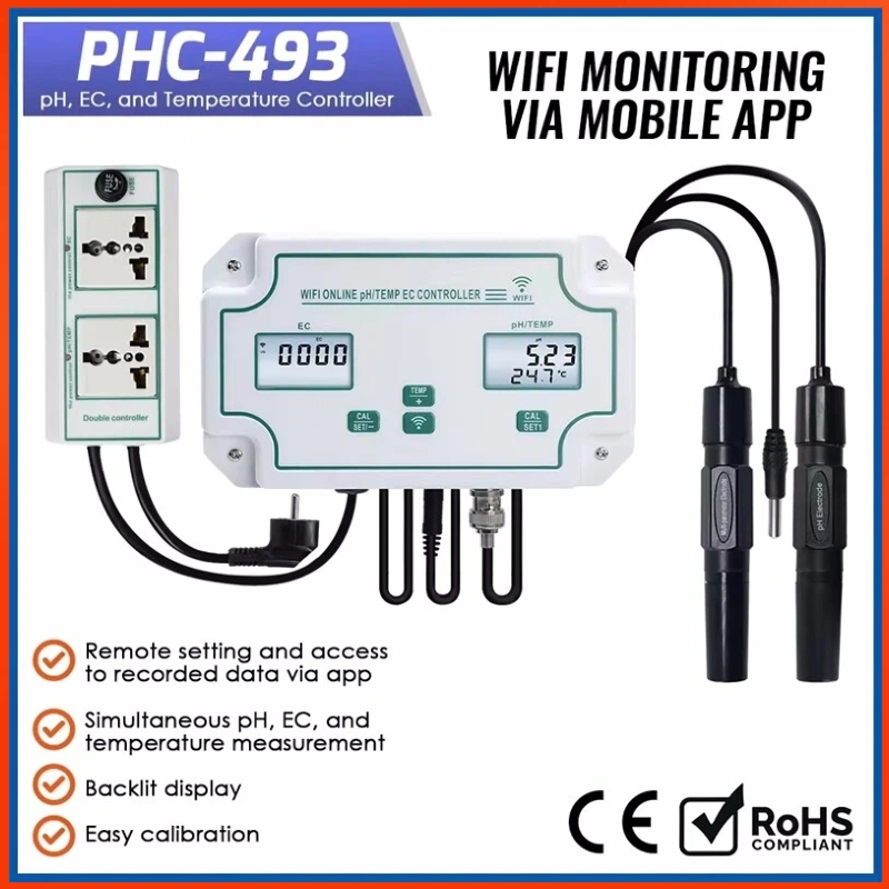 GA Tuya Wifi 3-in-1 Aquarium P - đánh giá và giá Planted Aquarium Test Kit