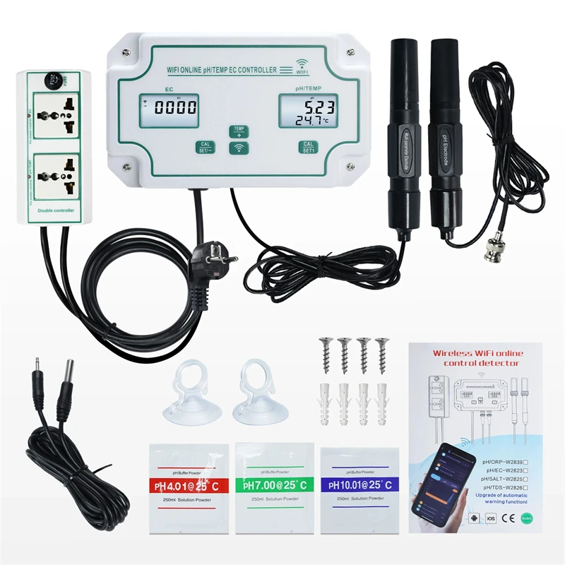 GA Tuya Wifi 3-in-1 Aquarium P - đánh giá và giá Planted Aquarium Test Kit