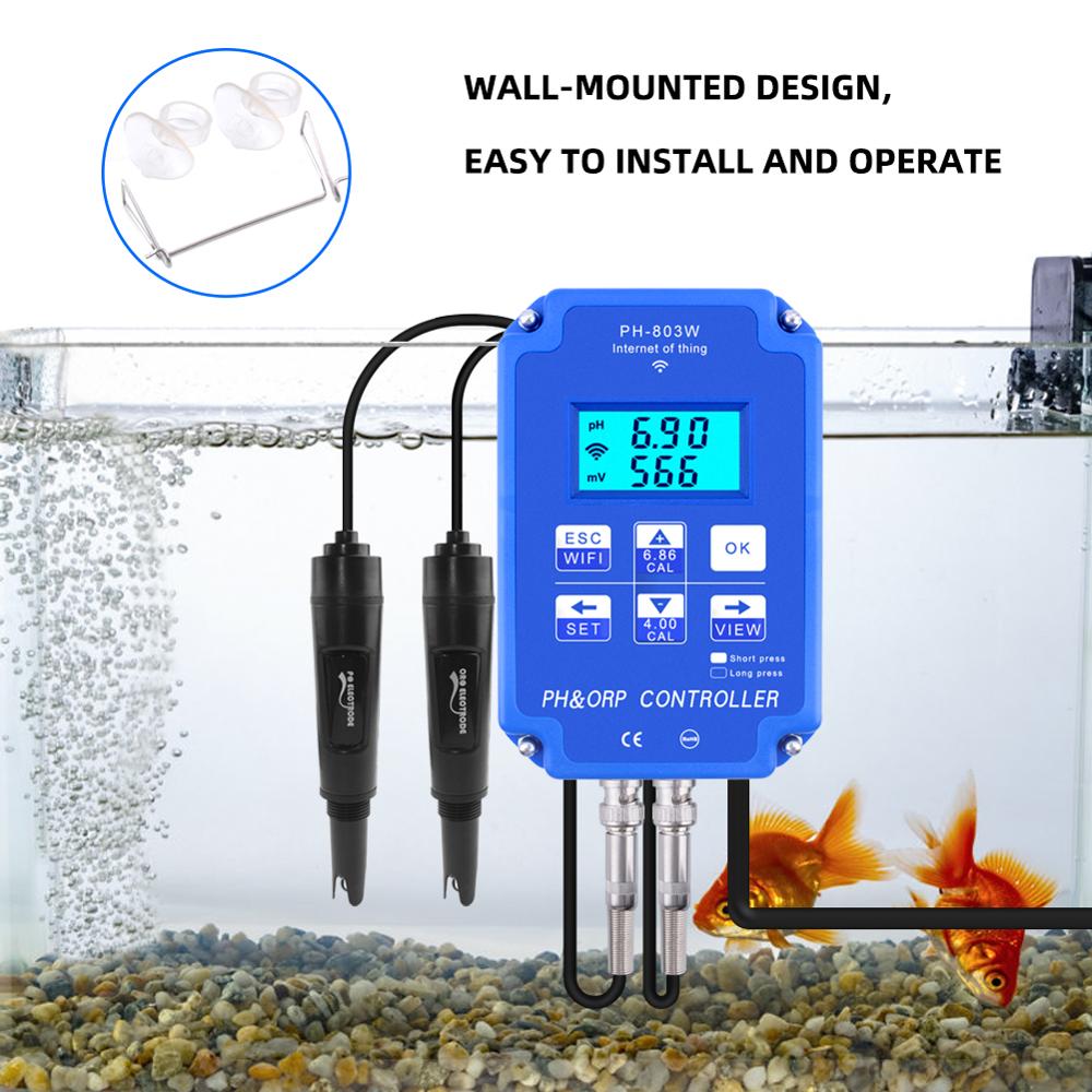 Yieryi PH Kỹ Thuật Số WiFi ORP - đánh giá và giá Planted Aquarium Test Kit