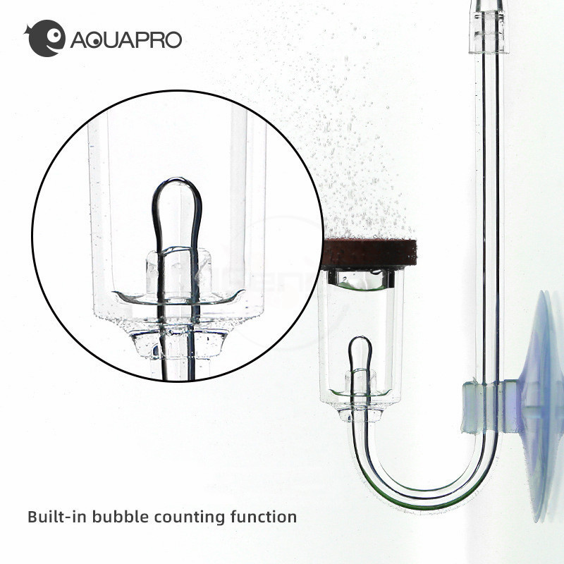 MINI CO2 Diffuser With Bubble  - đánh giá và giá Planted Aquarium Co2