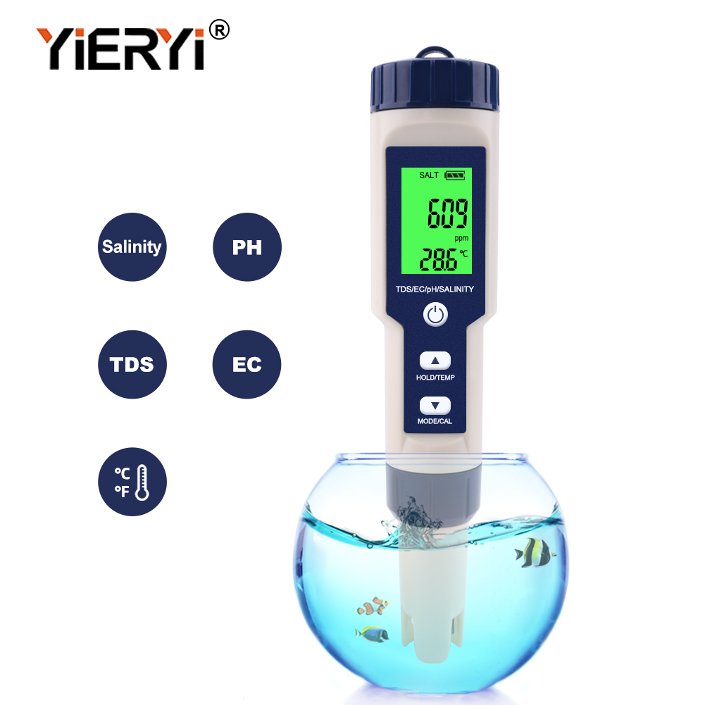 10 in 1 Water Quality Monitor  - đánh giá và giá Planted Aquarium Test Kit