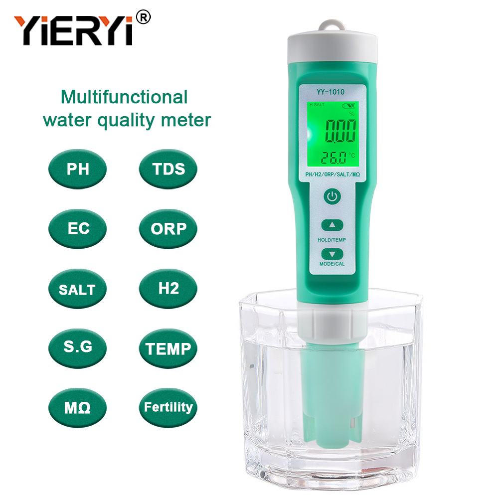 10 in 1 Water Quality Monitor  - đánh giá và giá Planted Aquarium Test Kit
