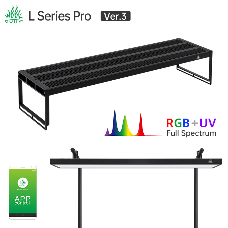 WEEK AQUA L Series APP Control - đánh giá và giá Aquarium Plant Display