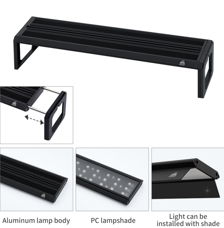Week Aqua M Series RGB UV LED  - đánh giá và giá Aquarium Plant Display