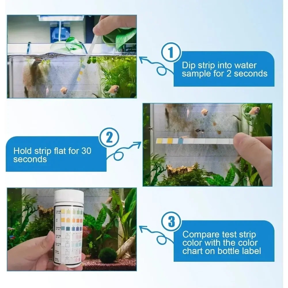 Aquarium Test Strip  PH Qualit - đánh giá và giá Planted Aquarium Test Kit