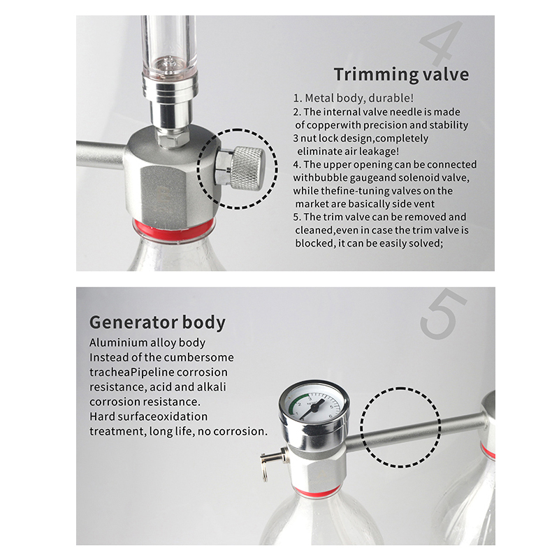 Aquarium CO2 Regulator System  - đánh giá và giá Planted Aquarium Tank Kit