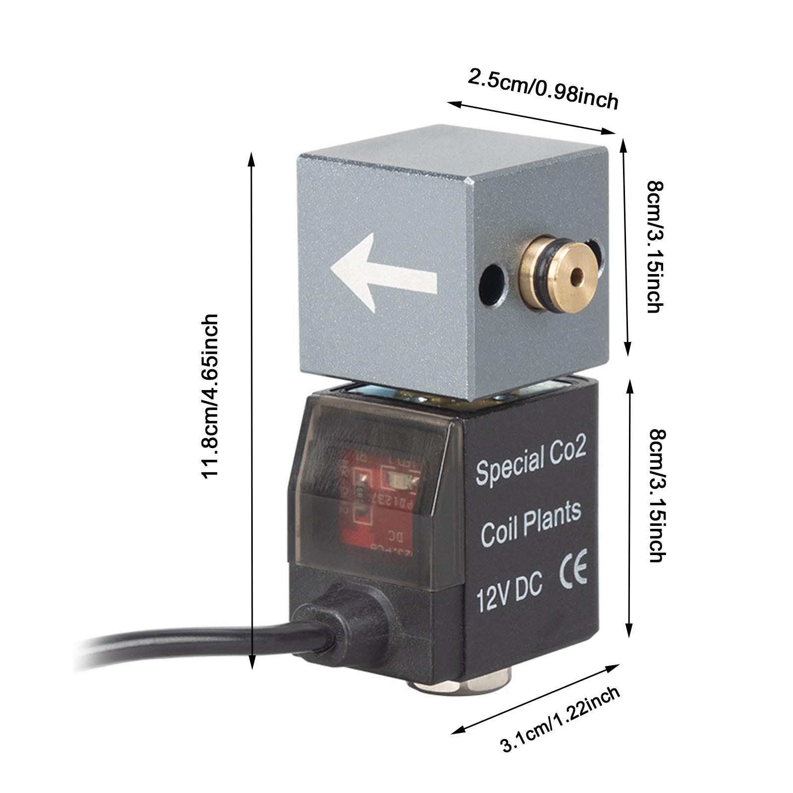 Aquarium CO2 Solenoid Kit Alum - đánh giá và giá Planted Aquarium Tank Kit