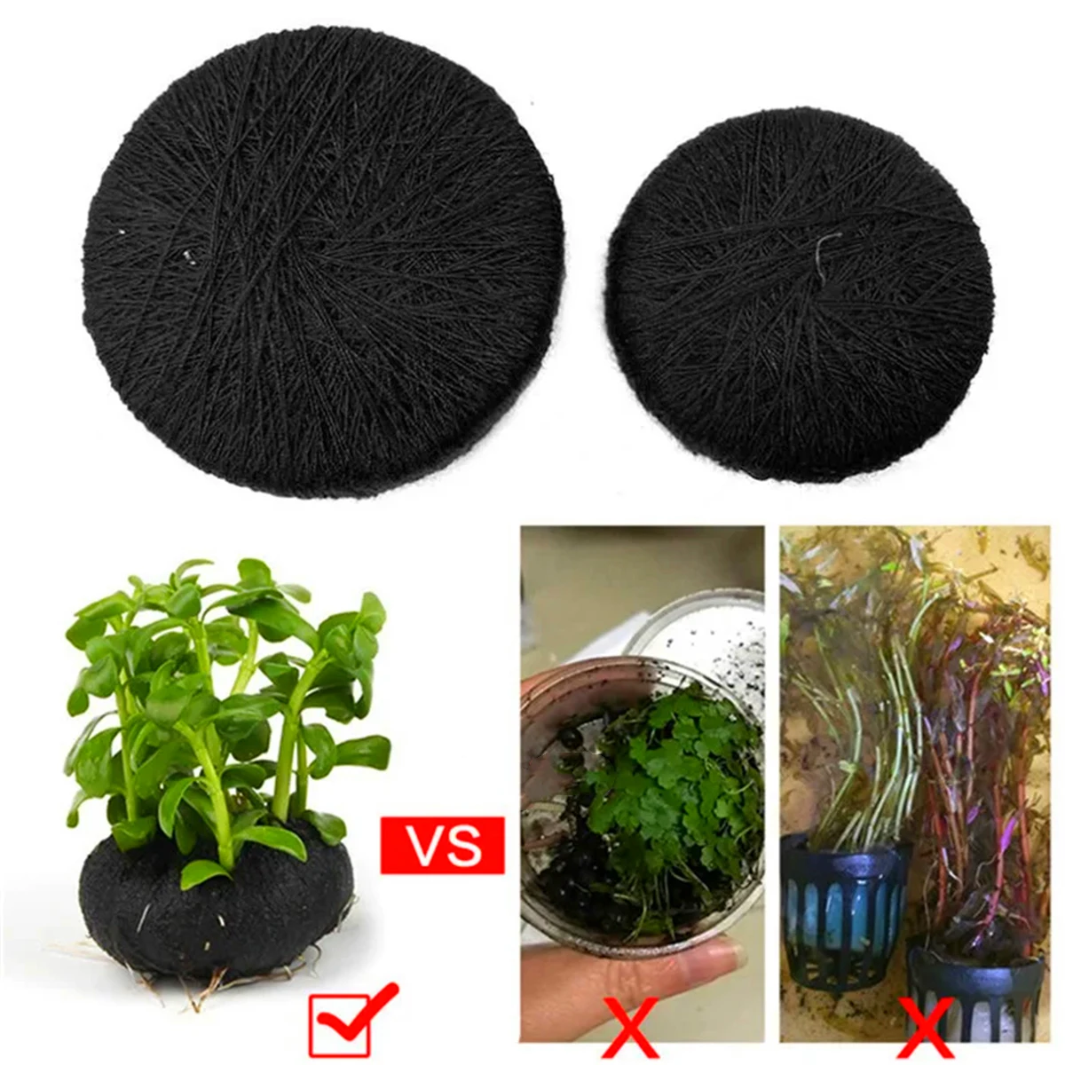 5Pcs Black Fish Tank Water Gra - đánh giá và giá Aquarium Planted Tank Substrate